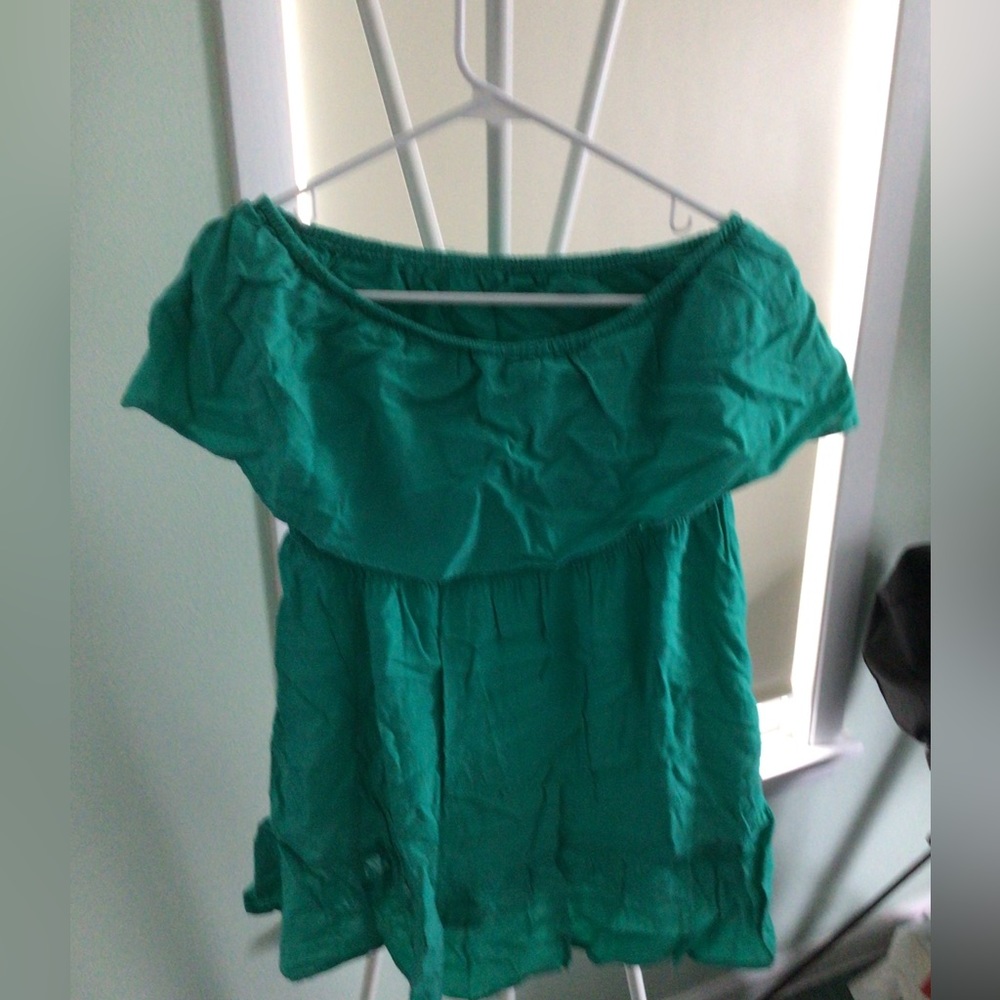 Teal strapless mini dress, Xhilaration Large (runs small)